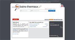 Desktop Screenshot of les-bains-thermaux.ch