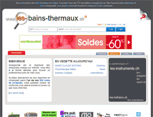 Tablet Screenshot of les-bains-thermaux.ch